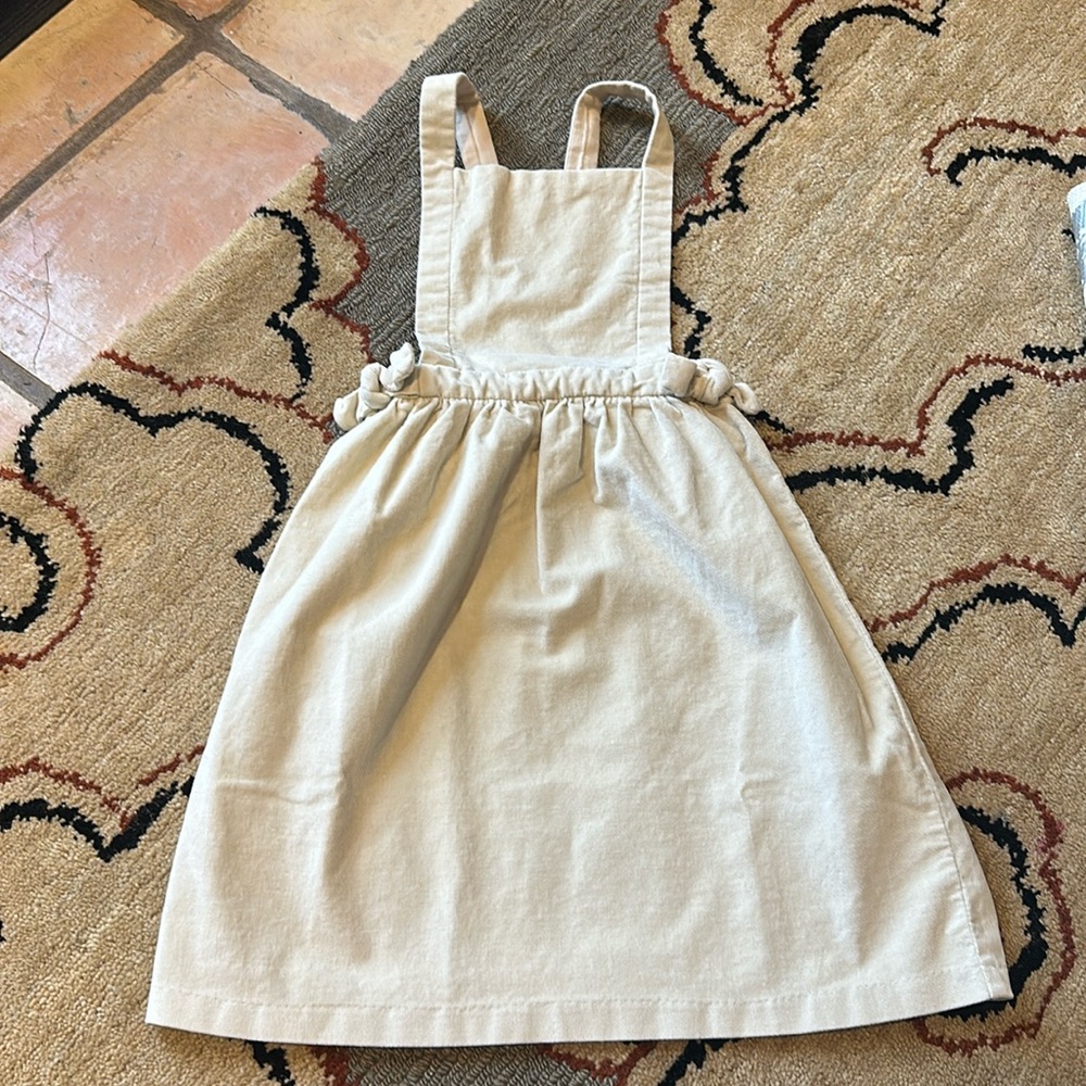 Little English Cream Kids Dress